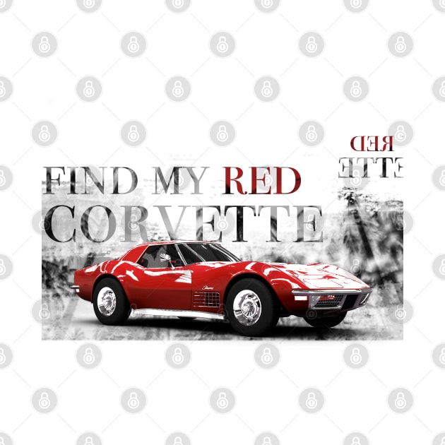 Find My Red Covette by TCharm