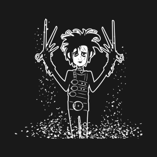 Tim Burton’s Edward Scissorhands Snow T-Shirt