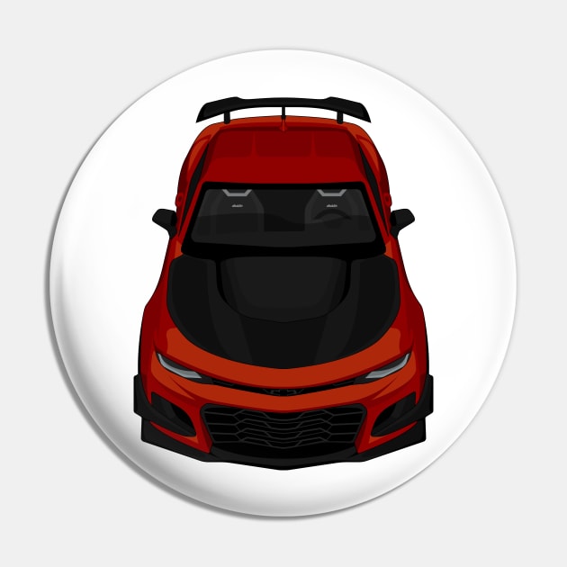 camaro zl1 1le dark-red Pin by VENZ0LIC