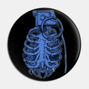 grenade ribcage Pin