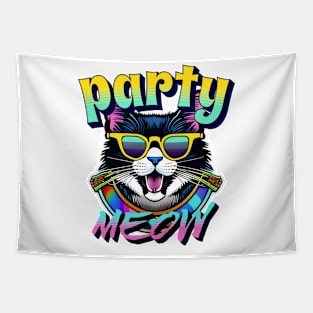 Party Meow Tapestry