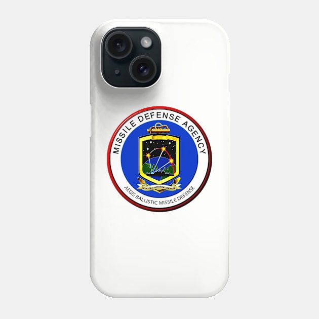 Missile Defense Agency Aegis Logo Phone Case by Spacestuffplus