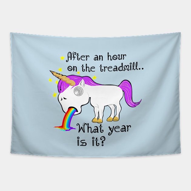 Treadmill Life Tapestry by TimAddisonArt