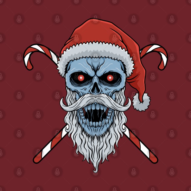 skull santa by svthyp