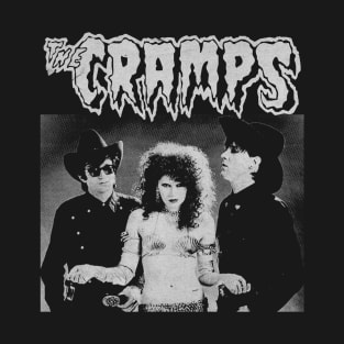 The Cramps Vintage BW T-Shirt