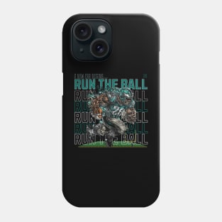 Saquon Barkley Homecoming 2 - Run The Ball! New Era in Philly Edition Phone Case