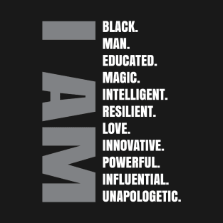 I Am | Black Man T-Shirt