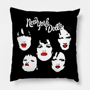 Retro Faces Pillow