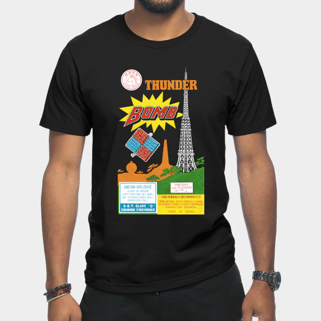 Discover Thunder Bomb - Fireworks - T-Shirt