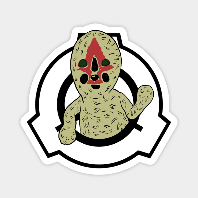 SCP 173 Magnet by K3rst