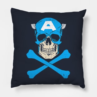 SKULL AND CROSSBONES CAP Pillow