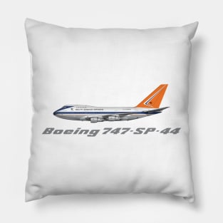 Classic South African Airways 747-SP-44 Pillow