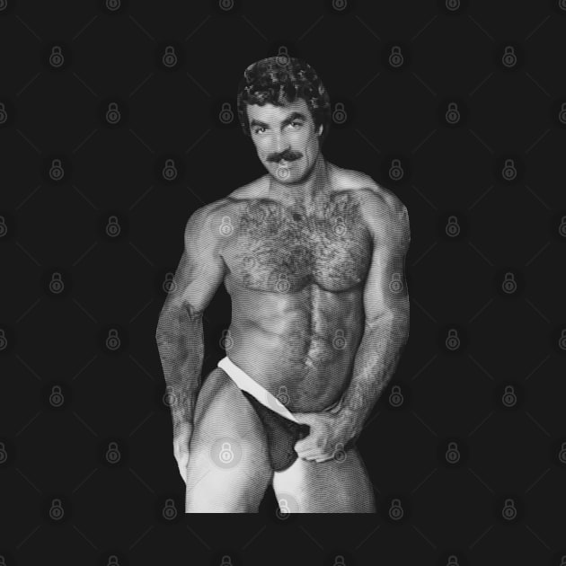 80s Icon Gay Tom Selleck Classic by Jogja Istimewa