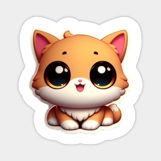 cute kawaii cat Magnet