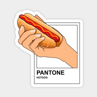 Hot Dog Color Magnet