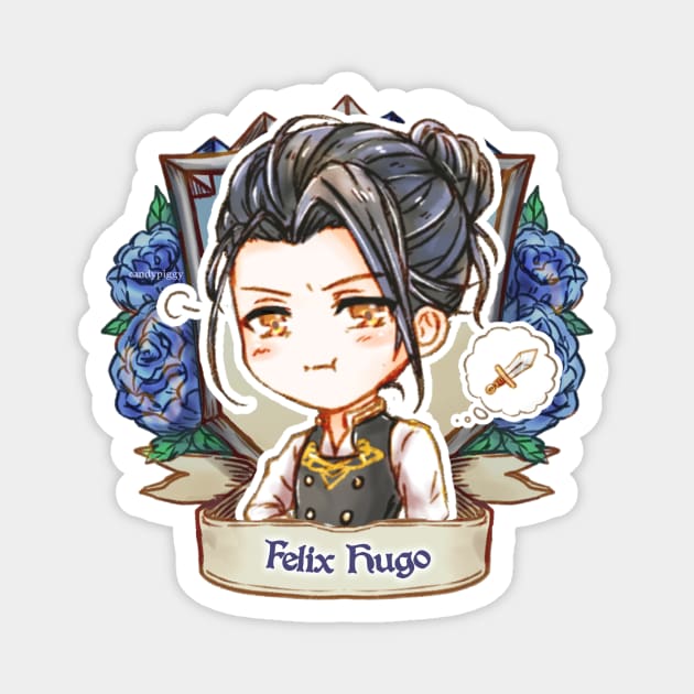 Felix of the Blue Lions! Magnet by candypiggy