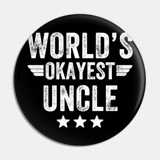 World's okayest uncle Pin