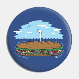 Submarine Sandwich Pin