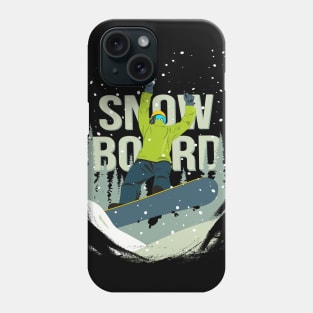 Snowboard Phone Case