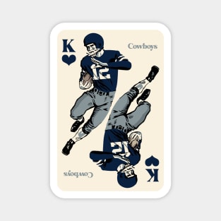 Dallas Cowboys King of Hearts Magnet