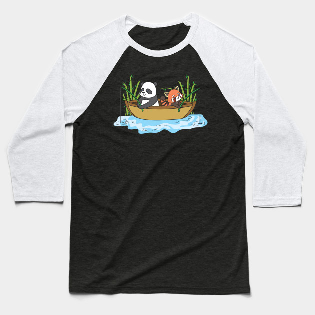 Panda Friends Pandas Baseball T Shirt Teepublic