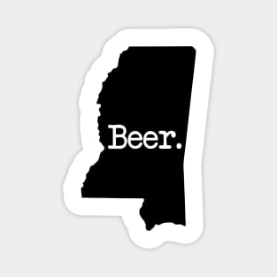 Mississippi Beer MS Magnet