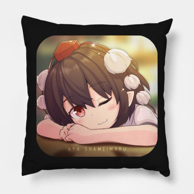 Aya Shameimaru Pillow by KokoroPopShop