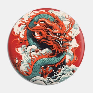 Year of the Dragon 2024 Zodiac Lunar Pin