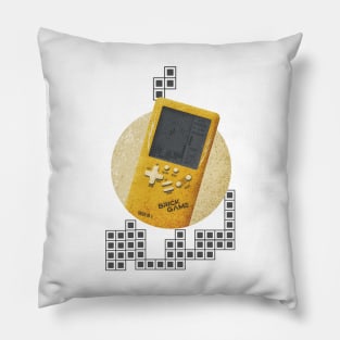 Brick Game Handheld Pillow