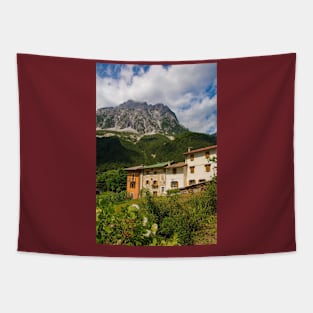 Dordolla Village in North East Italy Tapestry