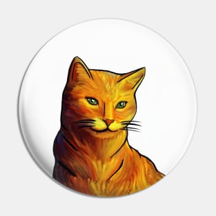 Ginger Cat Pin