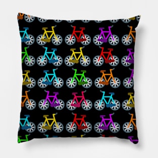 Bicycle Parade Pillow