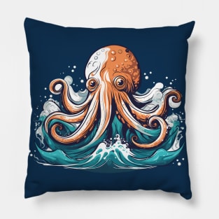 the monsters of sea Pillow