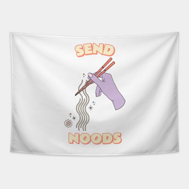 Send Noods Tapestry by YaiVargas