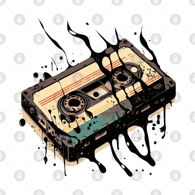 Casette Illustration of Splash by Bondoboxy