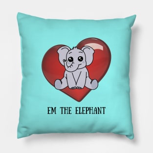 Em the Elephant Pillow