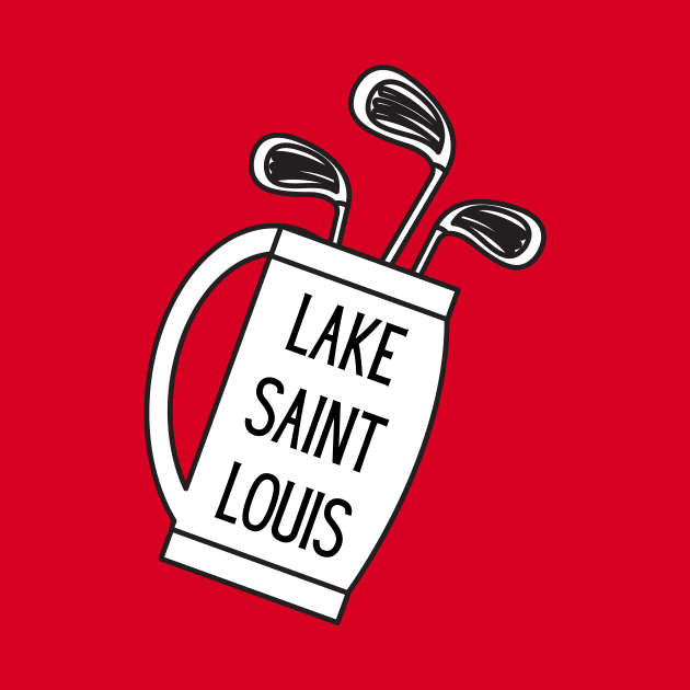 Lake Saint Louis Golf Bag by Harbor Bend Designs