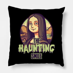 The Haunting Smile Pillow