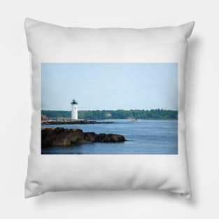 Portsmouth Harbor Lighthouse Pillow