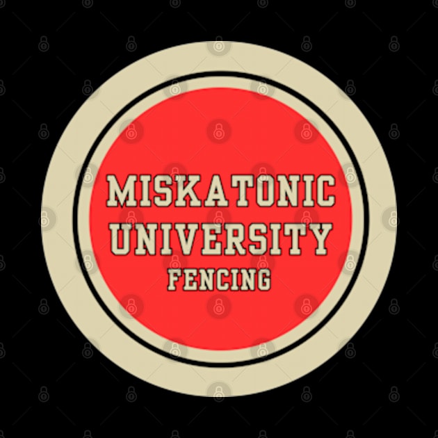 Miskatonic University Fencing Team by Desert Owl Designs
