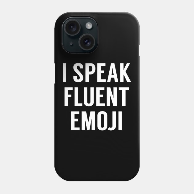 fluent emoji Phone Case by Rooscsbresundae