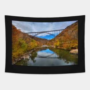 Fall Foliage At New River Gorge Tapestry