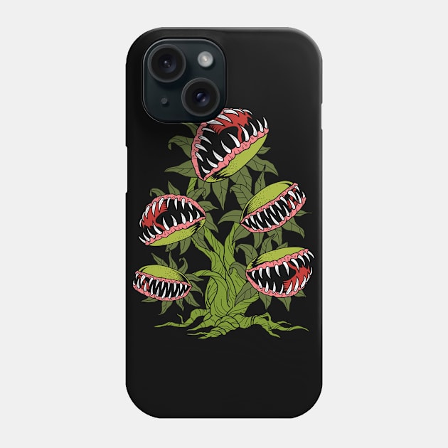 Carnivorous Plant Gifts Monster Venus Fly Trap Phone Case by PomegranatePower