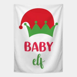 Baby Elf - Fun Family Christmas Design Tapestry