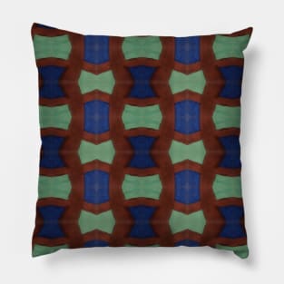 Warped Chess Plate Pillow