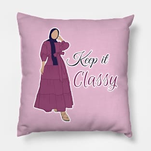 Keep it Classy Pillow