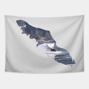 Vancouver Island Whale Tapestry