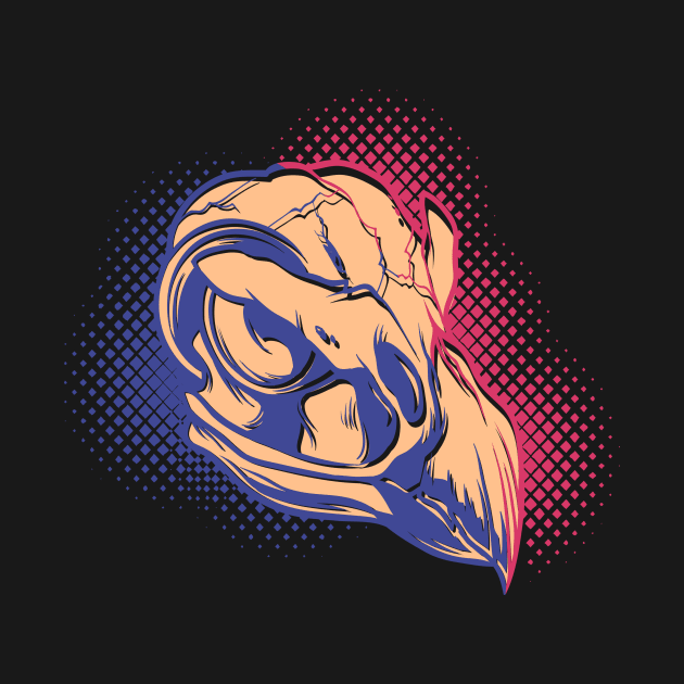 Angry Eagle Skull by eufritz