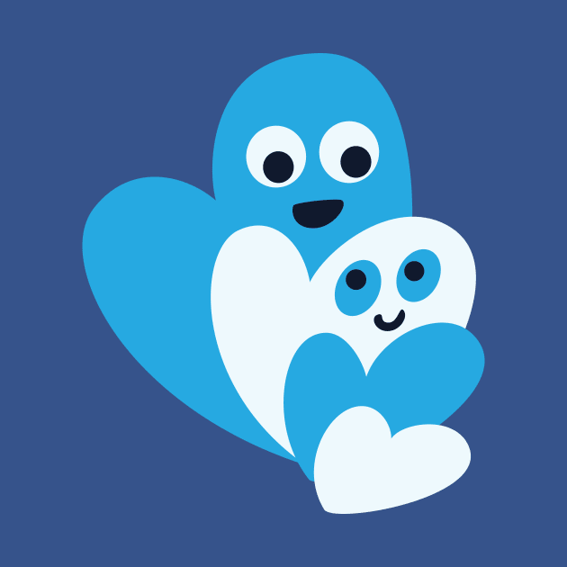 Family of Happy Hearts by Boriana Giormova