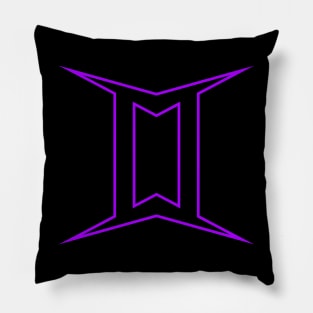 Zodiac Sign: Gemini (Outline) Pillow